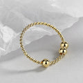 Romantic Gold Ring for Special Moments