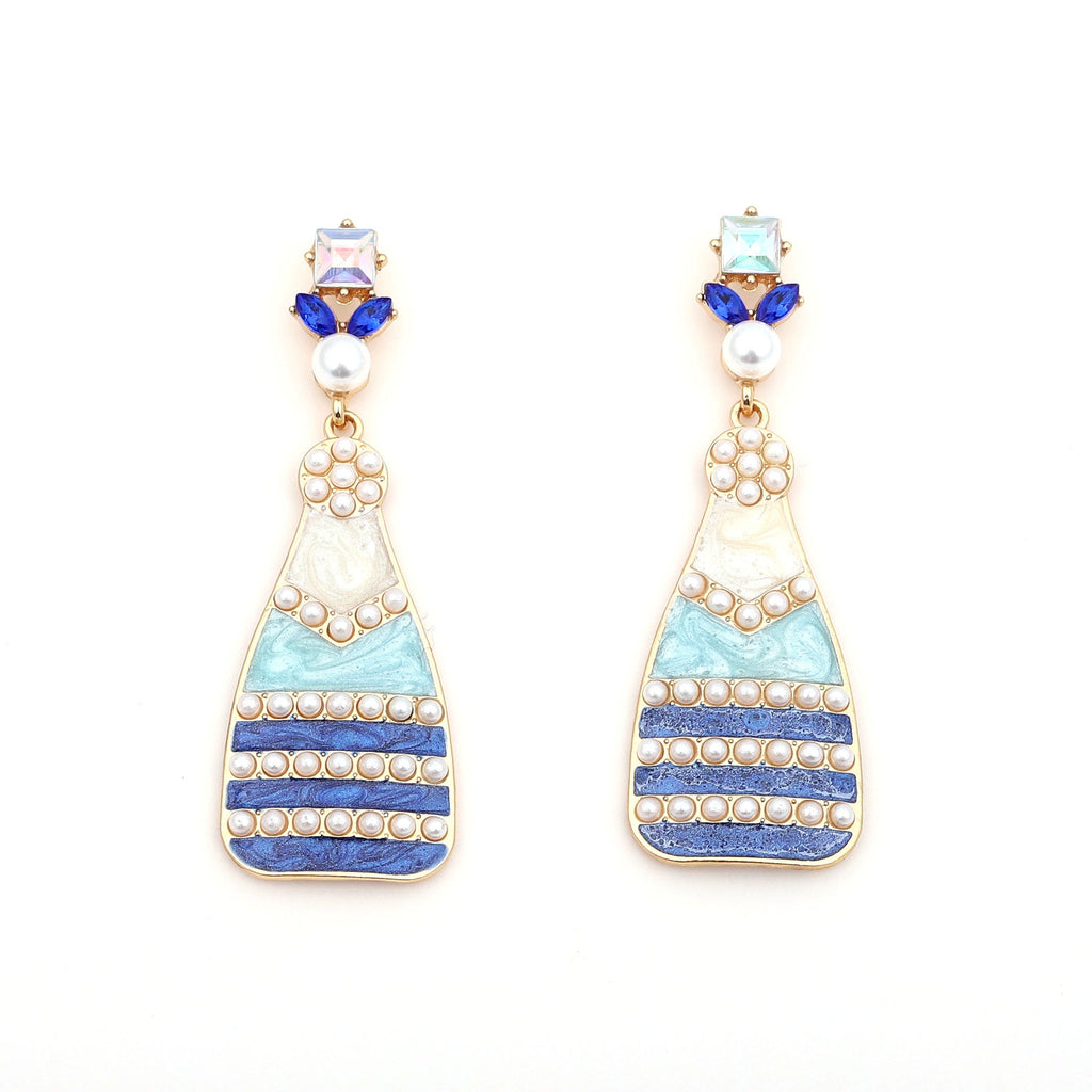 Delicate Artisan Pearl Earring