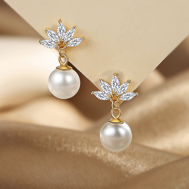Vintage Handmade Pearl Earring