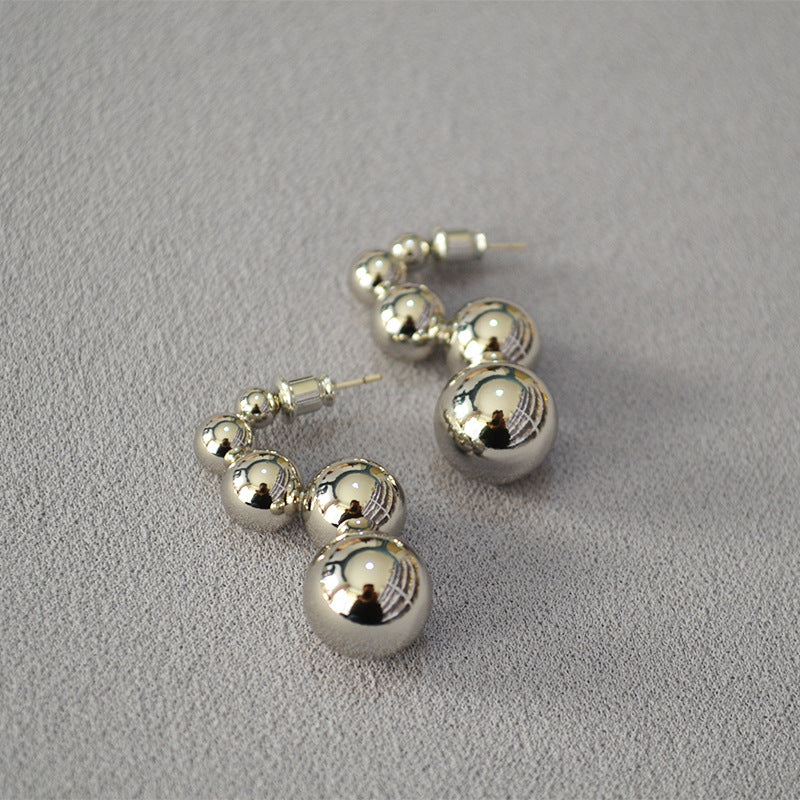 Beautiful Silver Earring with Unique Style