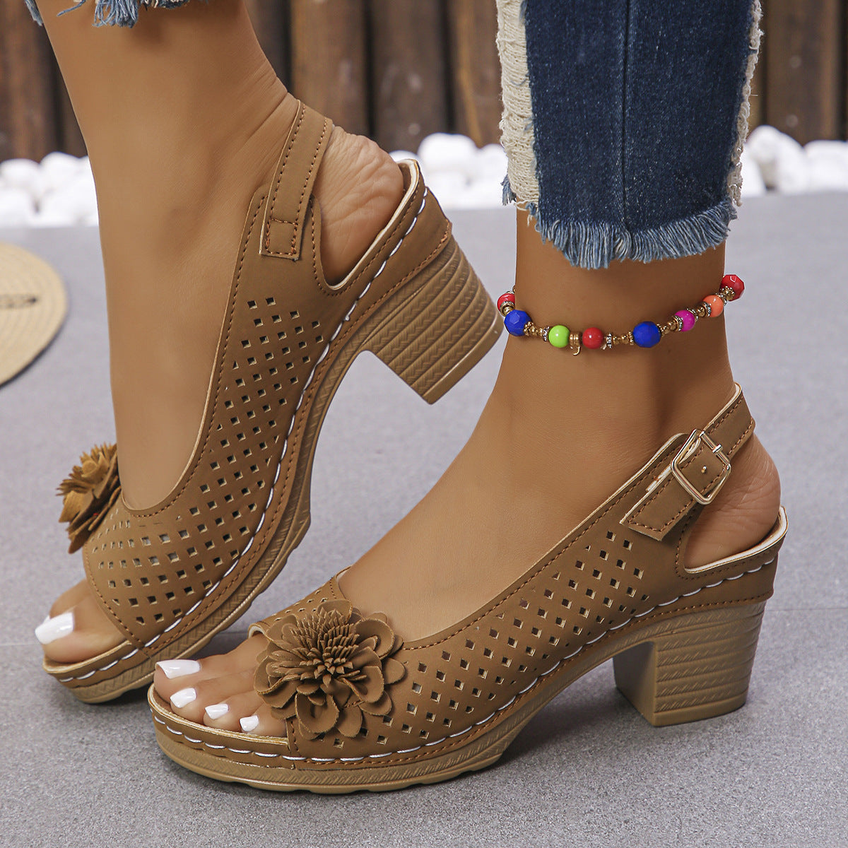 Vintage Inspired Orthopedic Sandals