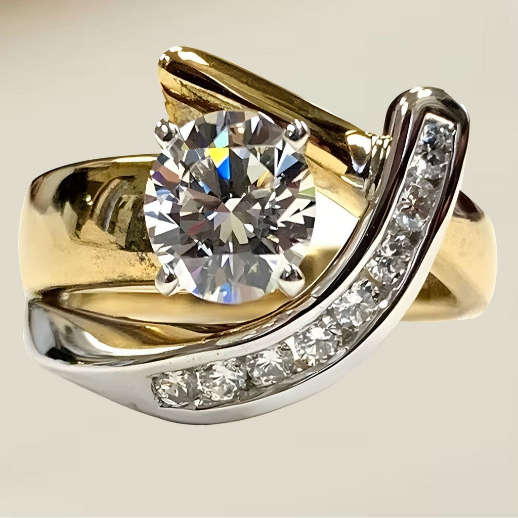 Romantic Gold Ring for Special Moments