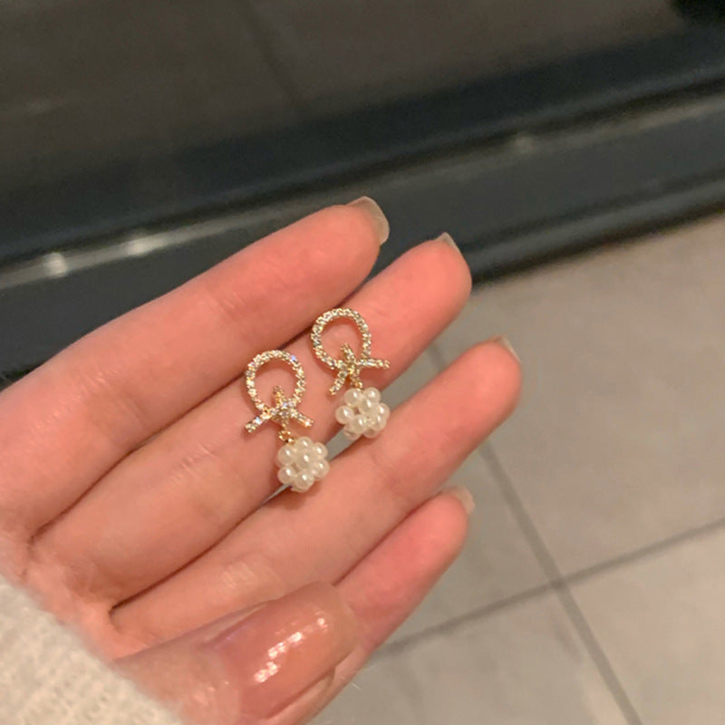Vintage Handmade Silver Earring