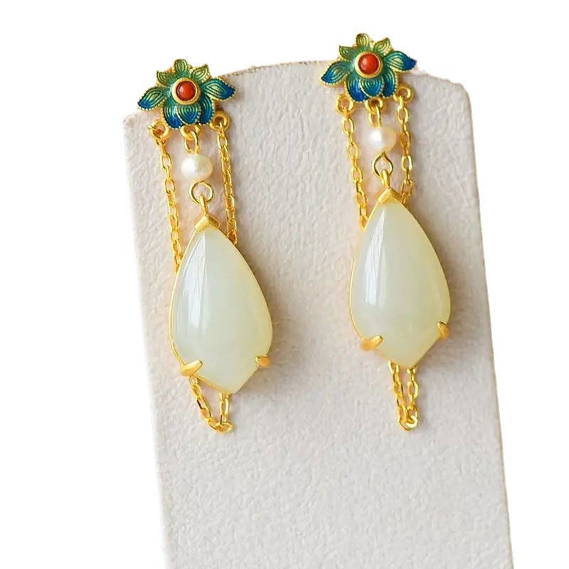 Delicate Artisan Silver Earring