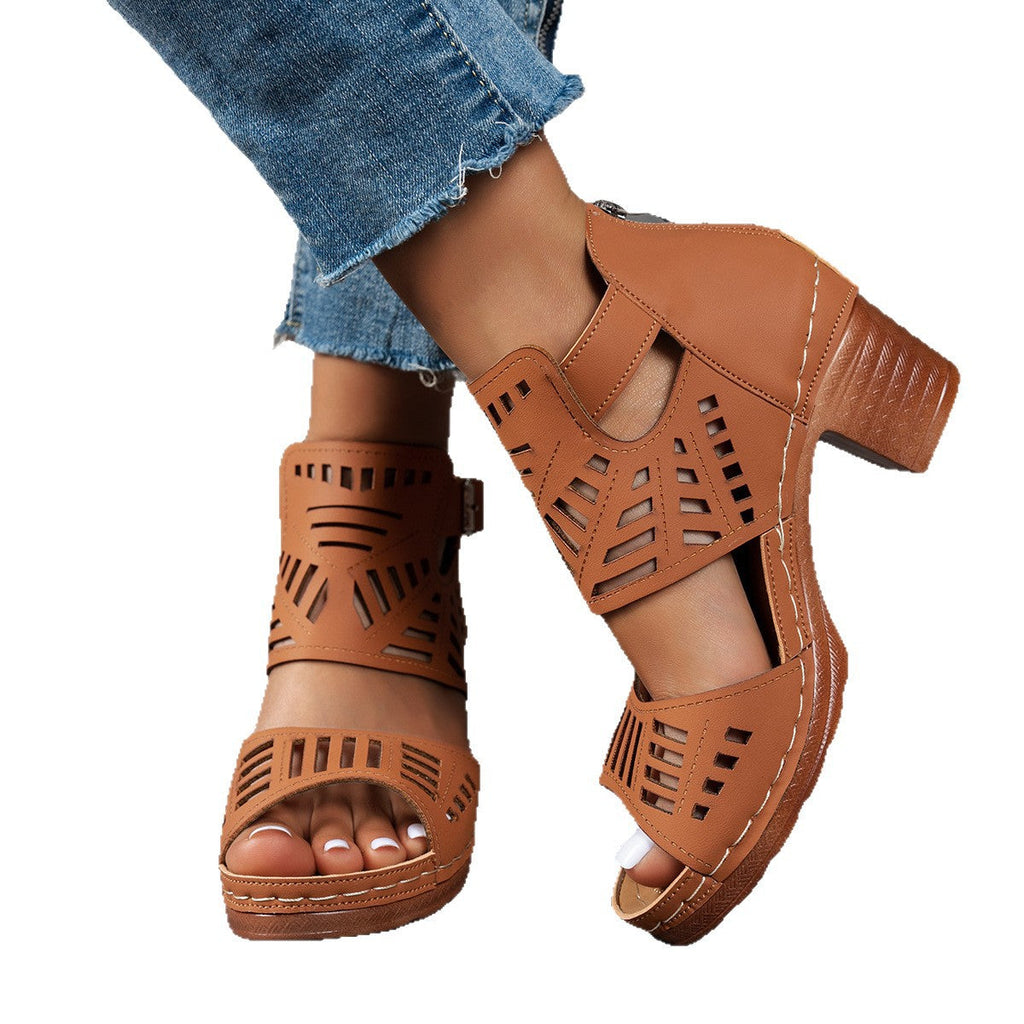 Chic Orthopedic Shoes with Unique Design