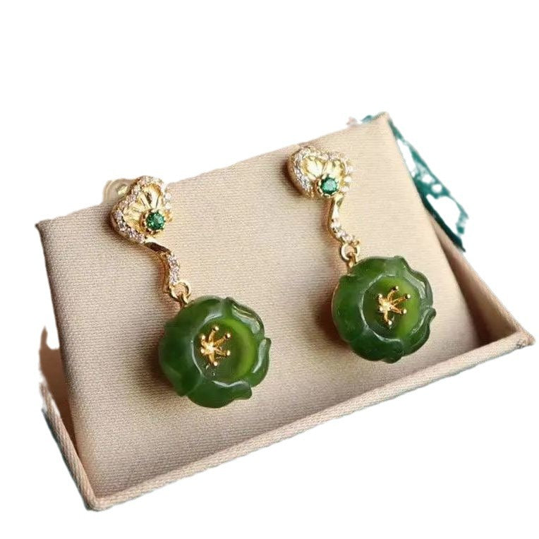 Beautiful Silver Earring with Unique Style