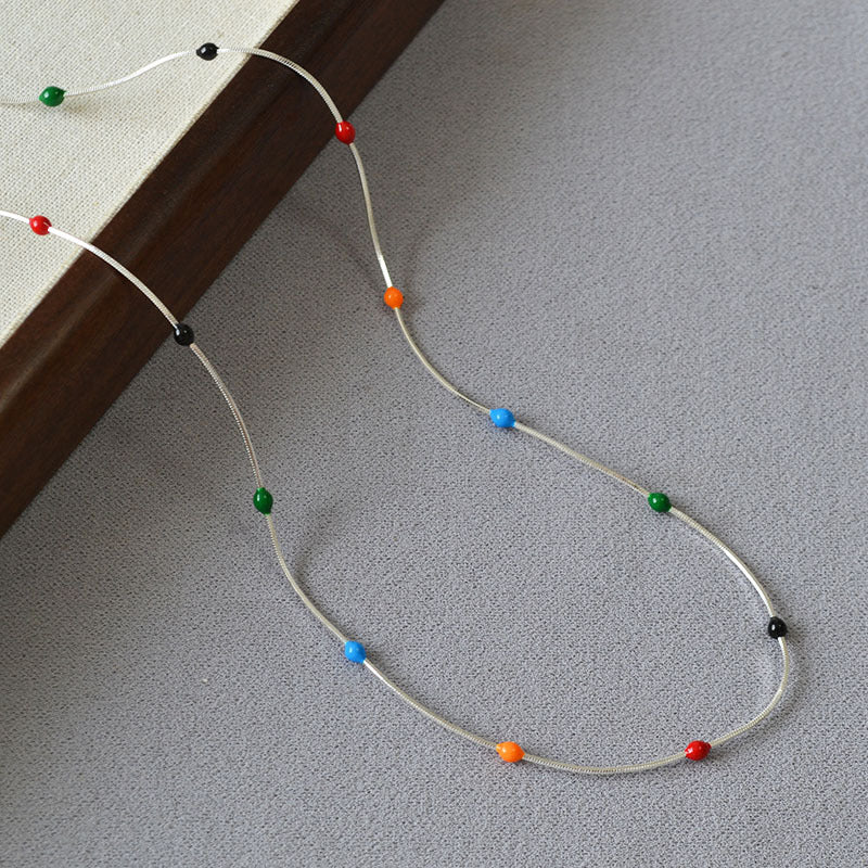 Classic Silver Necklace with Timeless Appeal