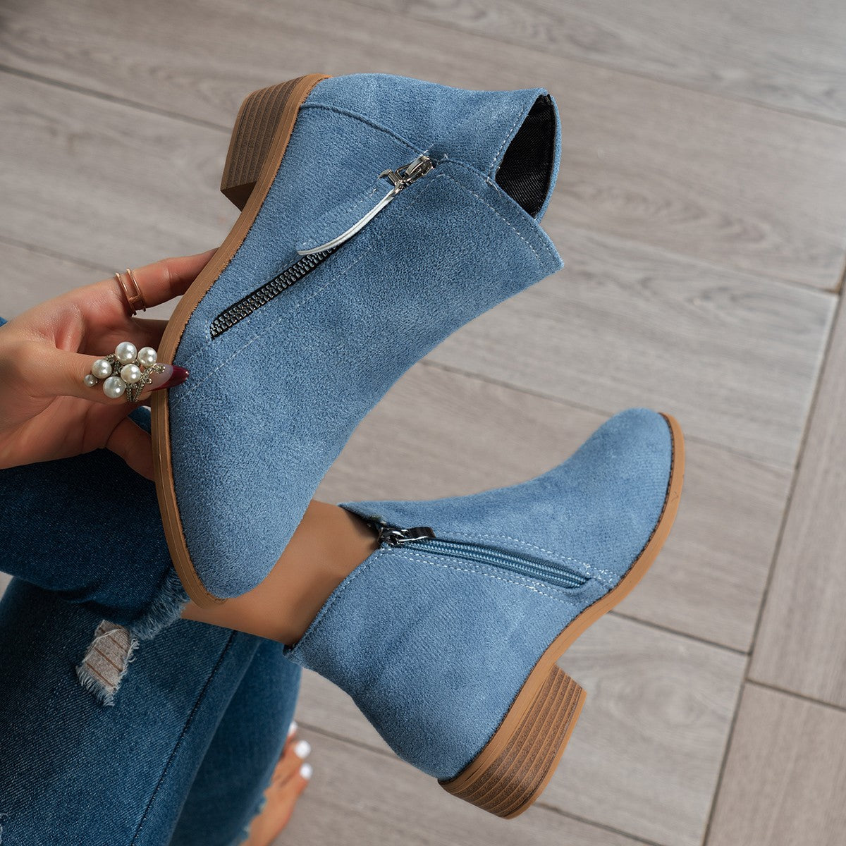 Vintage Inspired Orthopedic Boots