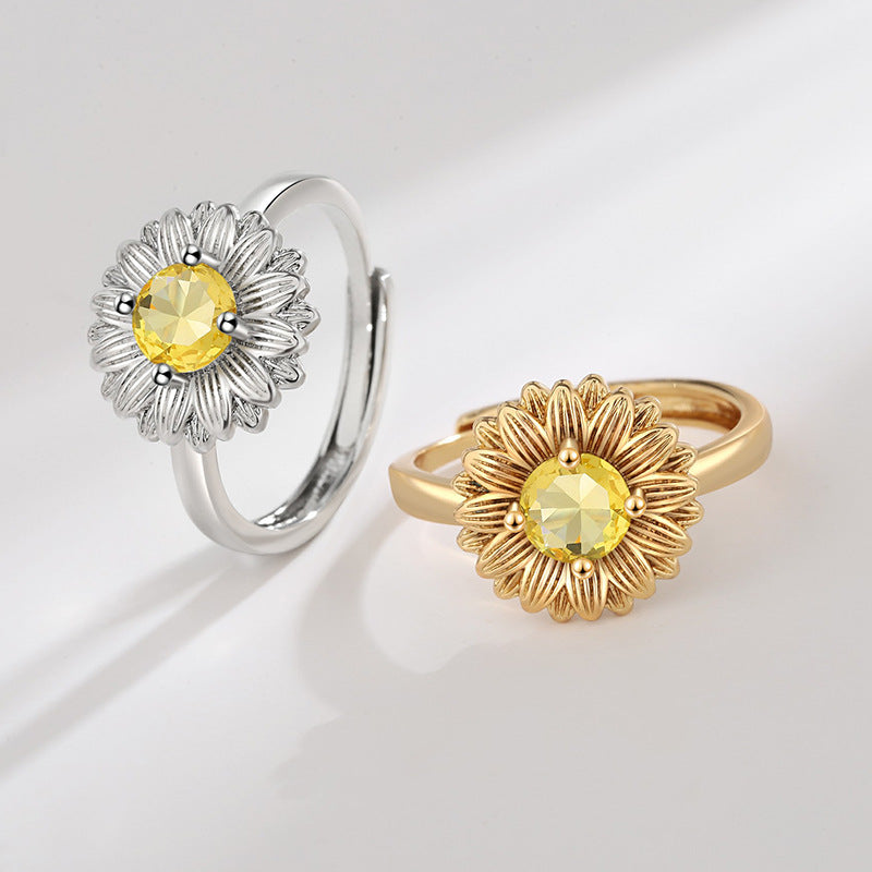 Delicate Artisan Gold Ring