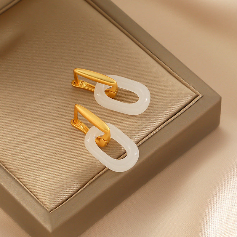 Beautiful Silver Earring with Unique Style