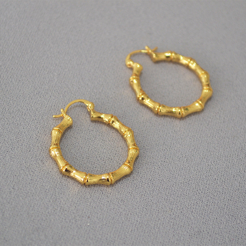 Beautiful Gold Earring with Unique Style