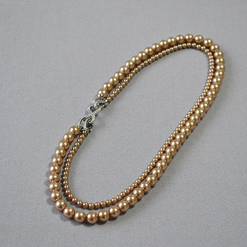 Vintage Handmade Pearl Necklace