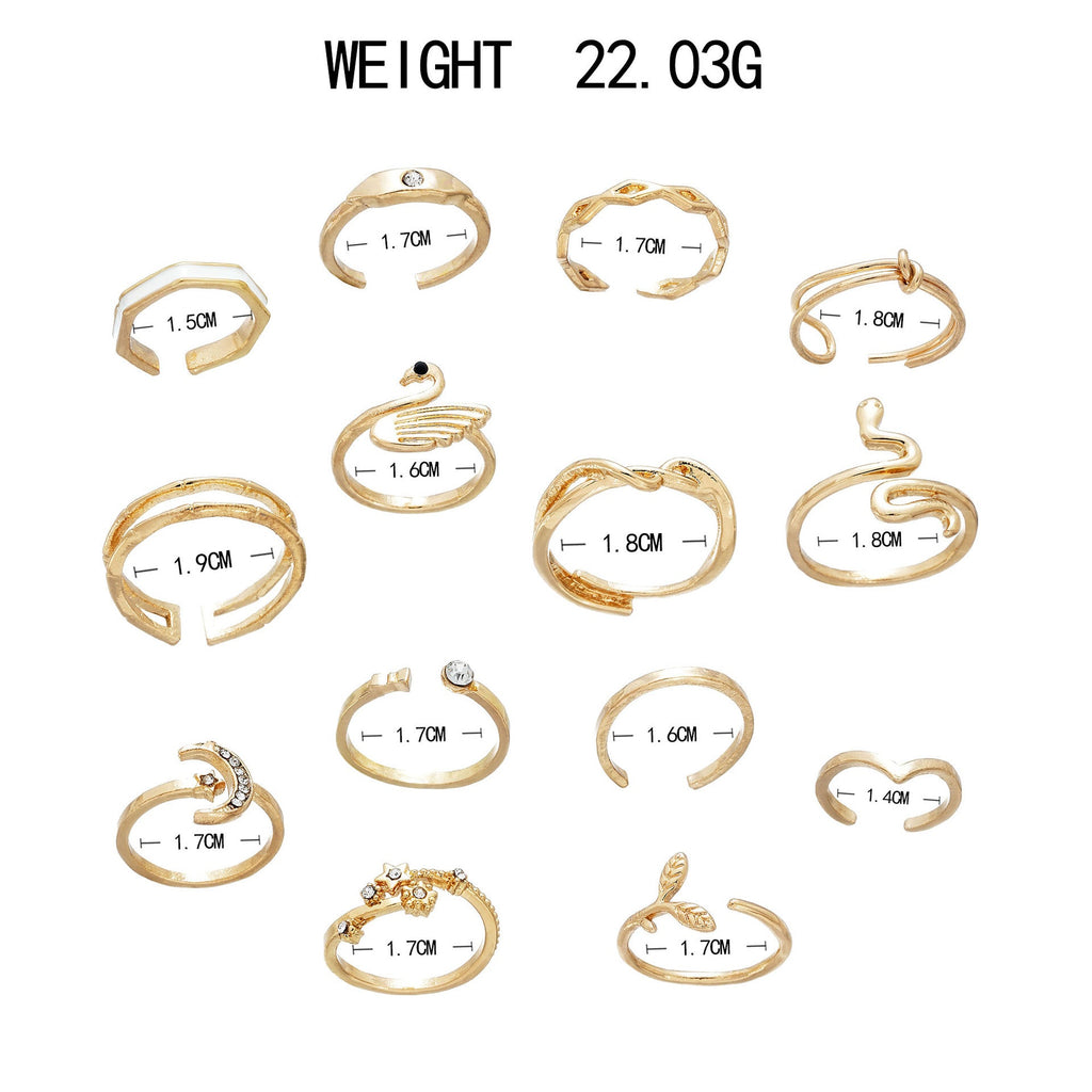 Romantic Gold Ring for Special Moments