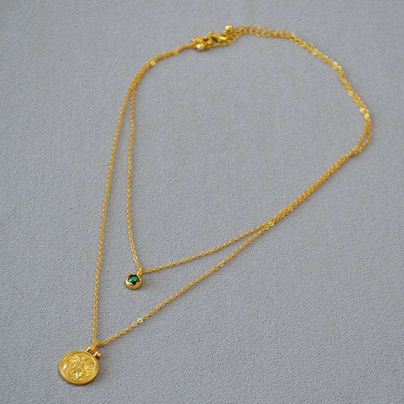 Delicate Artisan Gold Necklace