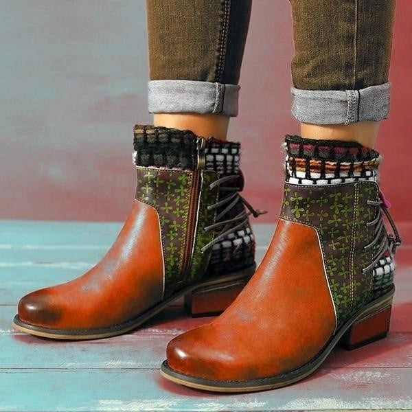 Chic Orthopedic Boots with Unique Design
