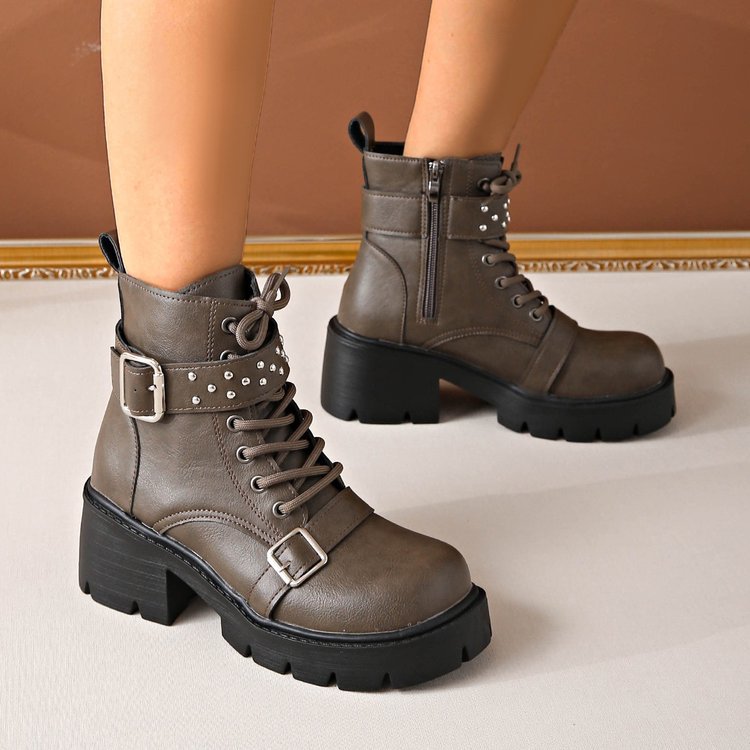 Vintage Inspired Orthopedic Boots