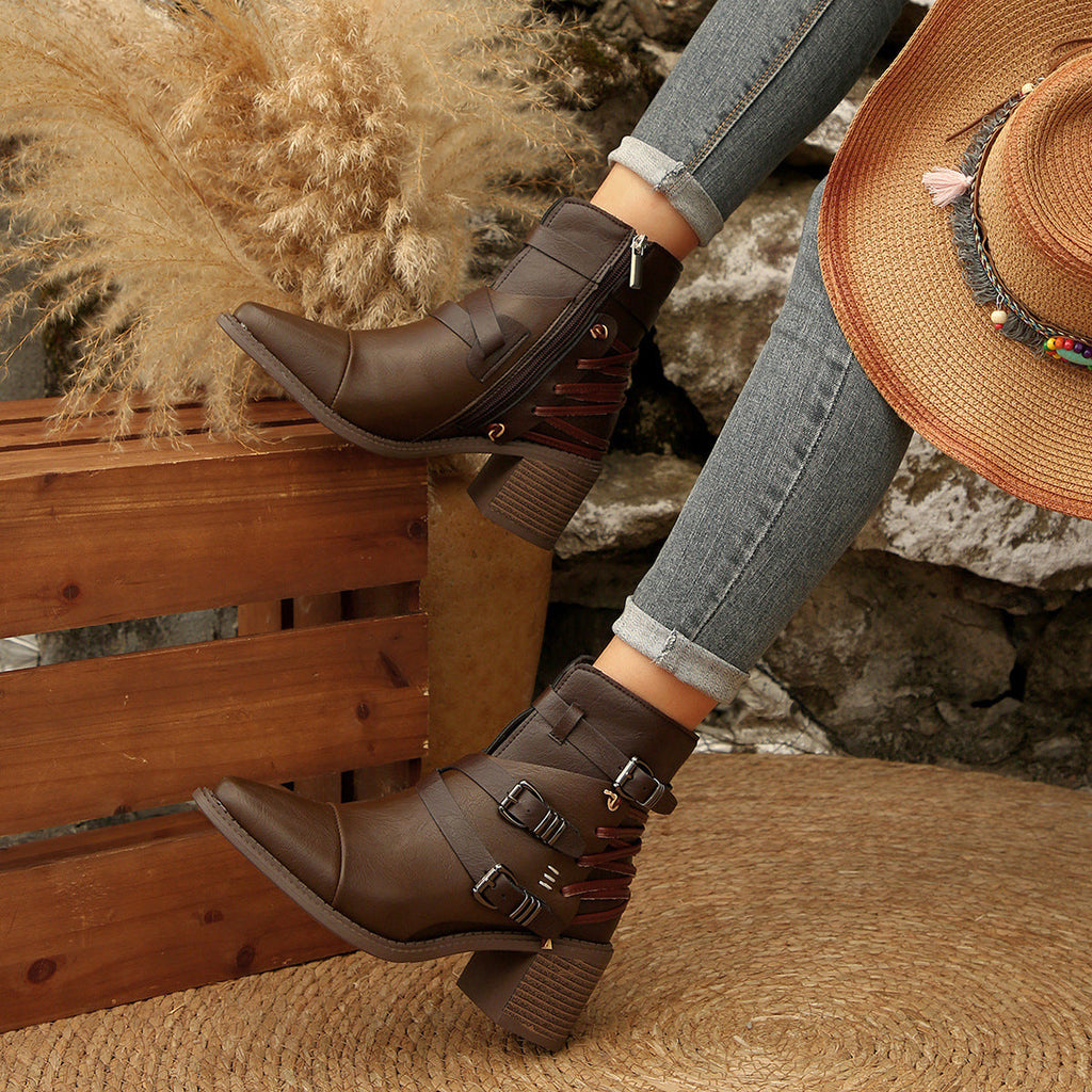 Chic Orthopedic Boots with Unique Design