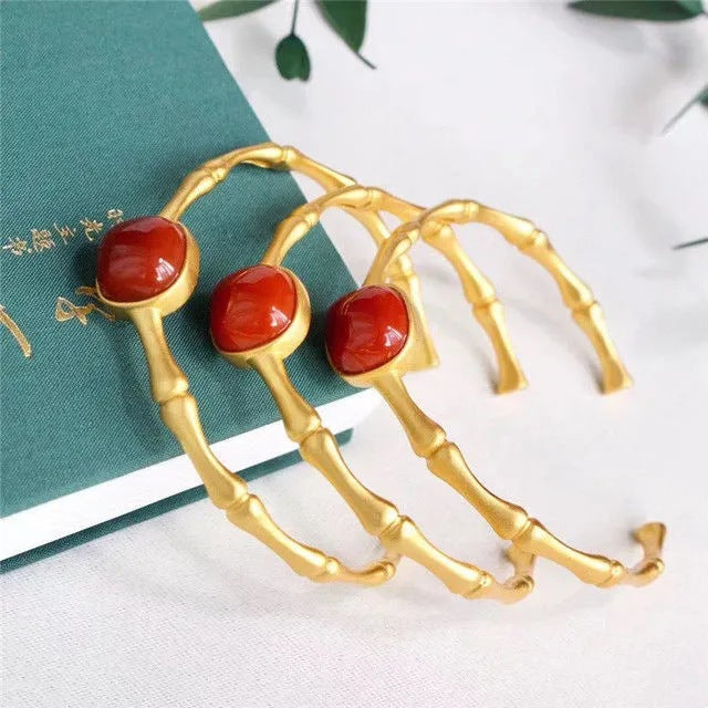 Delicate Artisan Gold Bracelet
