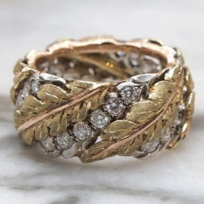 Beautiful Gold Ring with Unique Style