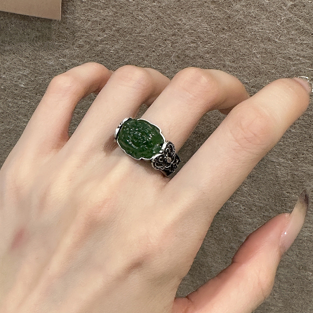 Romantic Silver Ring for Special Moments