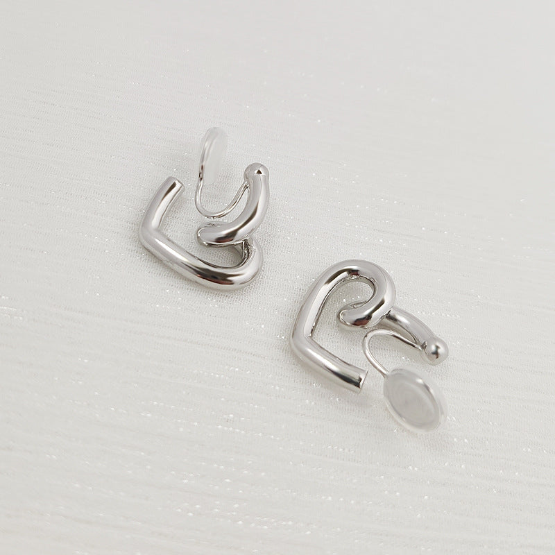 Vintage Handmade Silver Earring