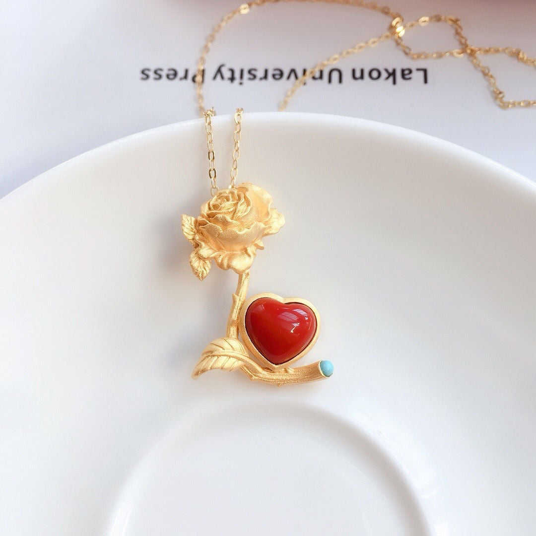 Delicate Artisan Silver Pendant