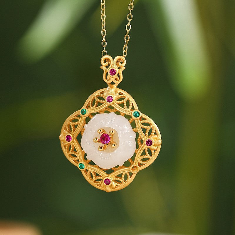 Romantic Silver Pendant for Special Moments