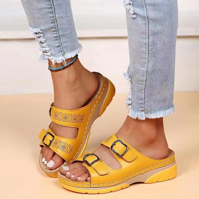 Vintage Inspired Orthopedic Sandals