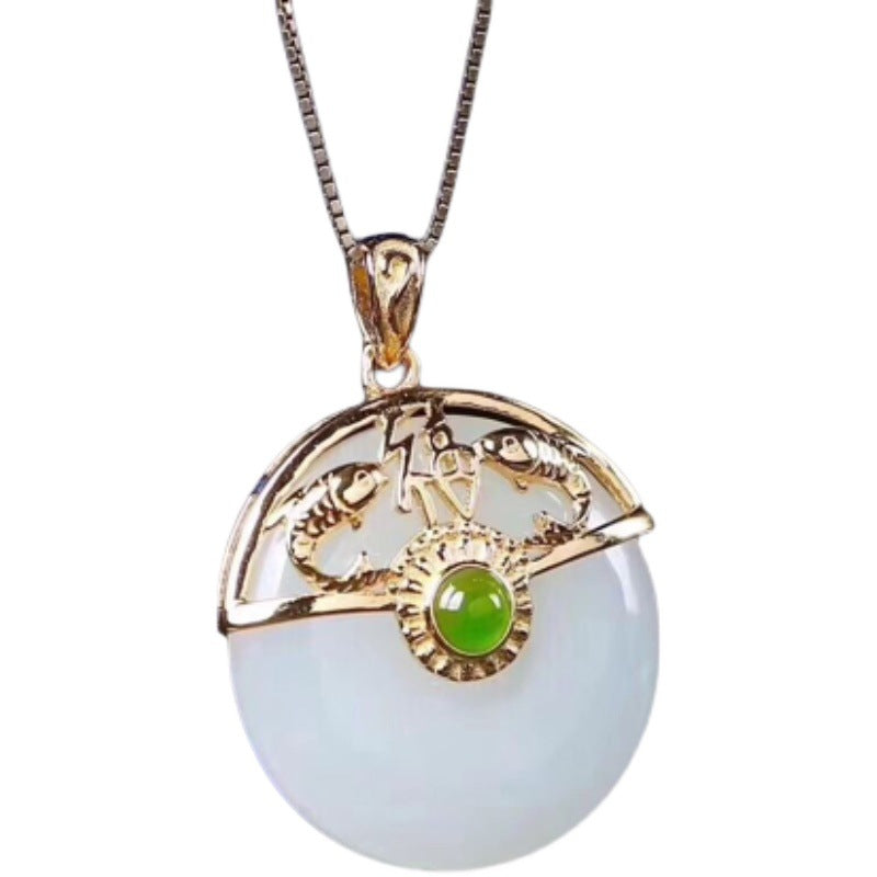 Delicate Artisan Silver Pendant