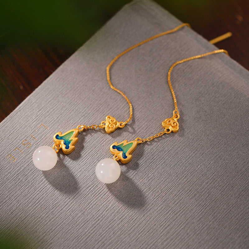 Beautiful Silver Earring with Unique Style