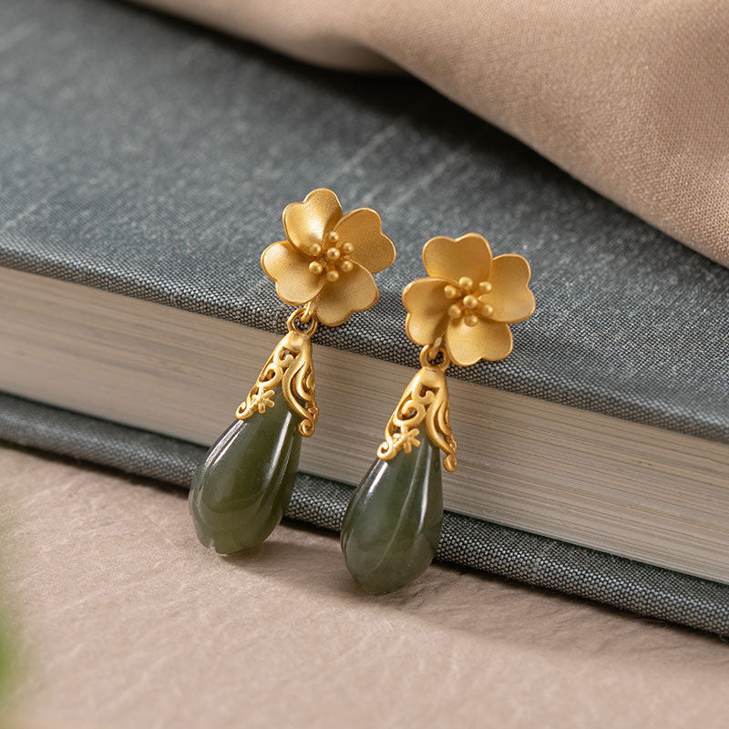 Vintage Handmade Silver Earring