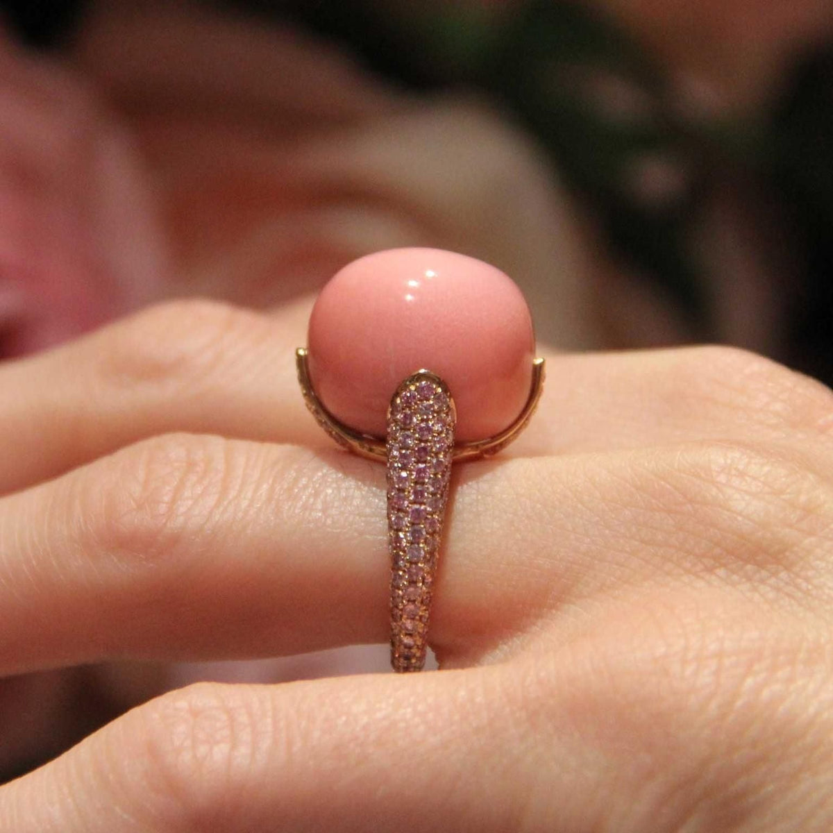Delicate Artisan Gold Ring