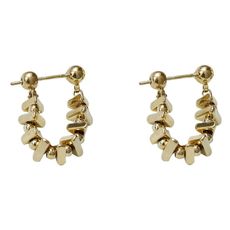 Delicate Artisan Silver Earring