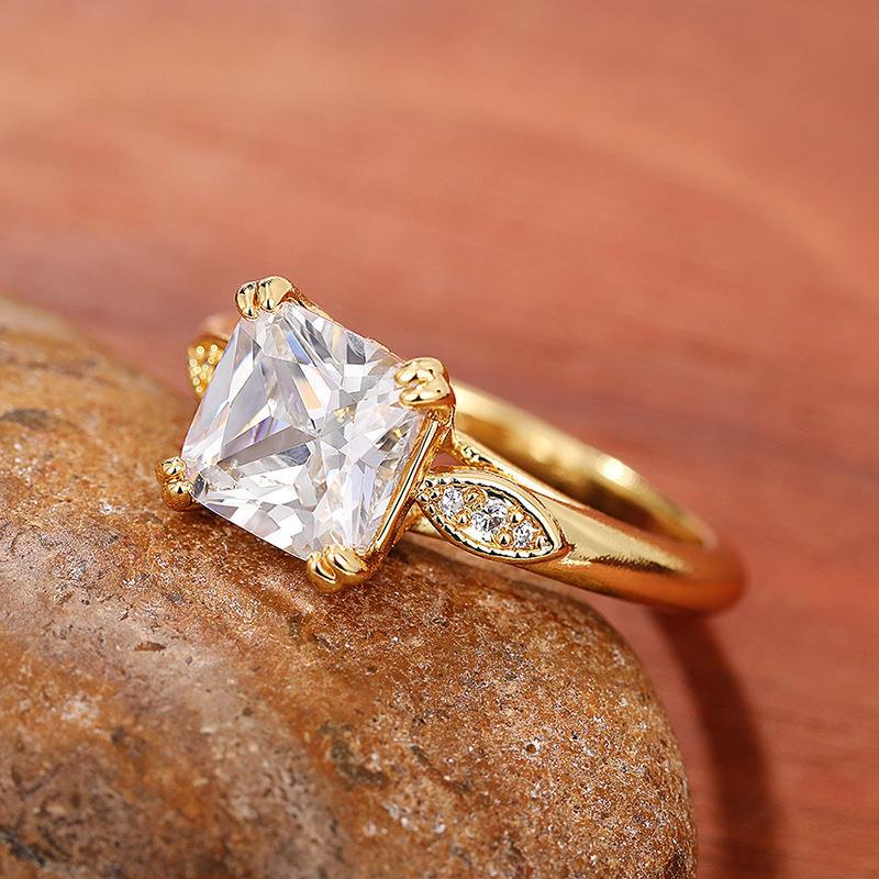 Delicate Artisan Gold Ring
