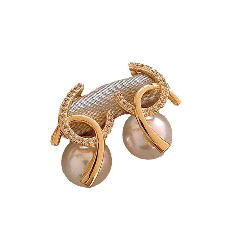 Delicate Artisan Pearl Earring