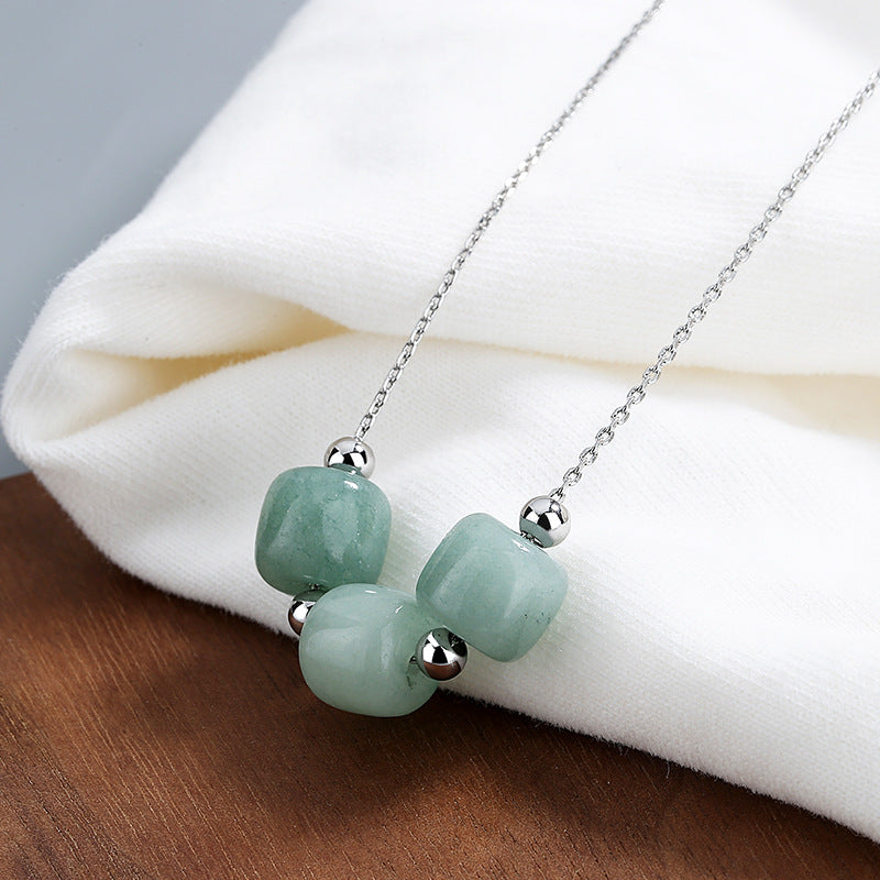 Beautiful Silver Necklace with Unique Style