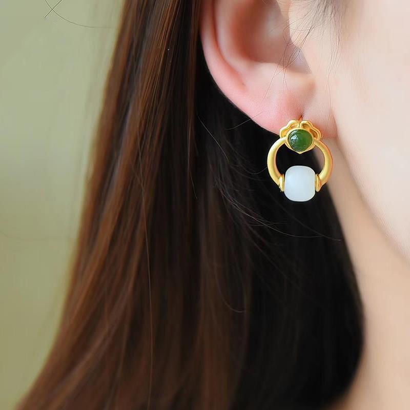Delicate Artisan Silver Earring