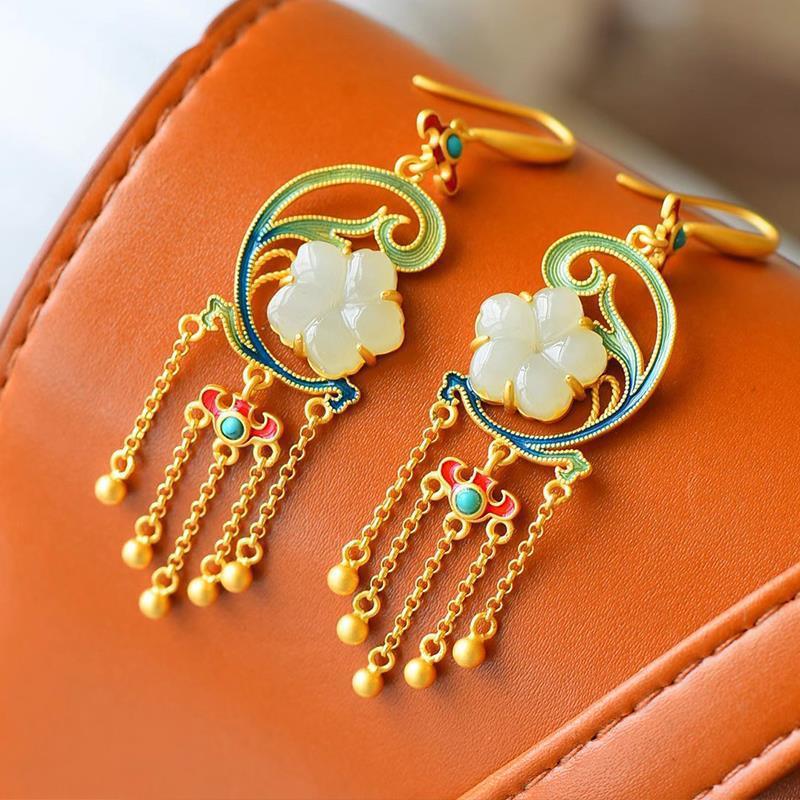 Delicate Artisan Silver Earring