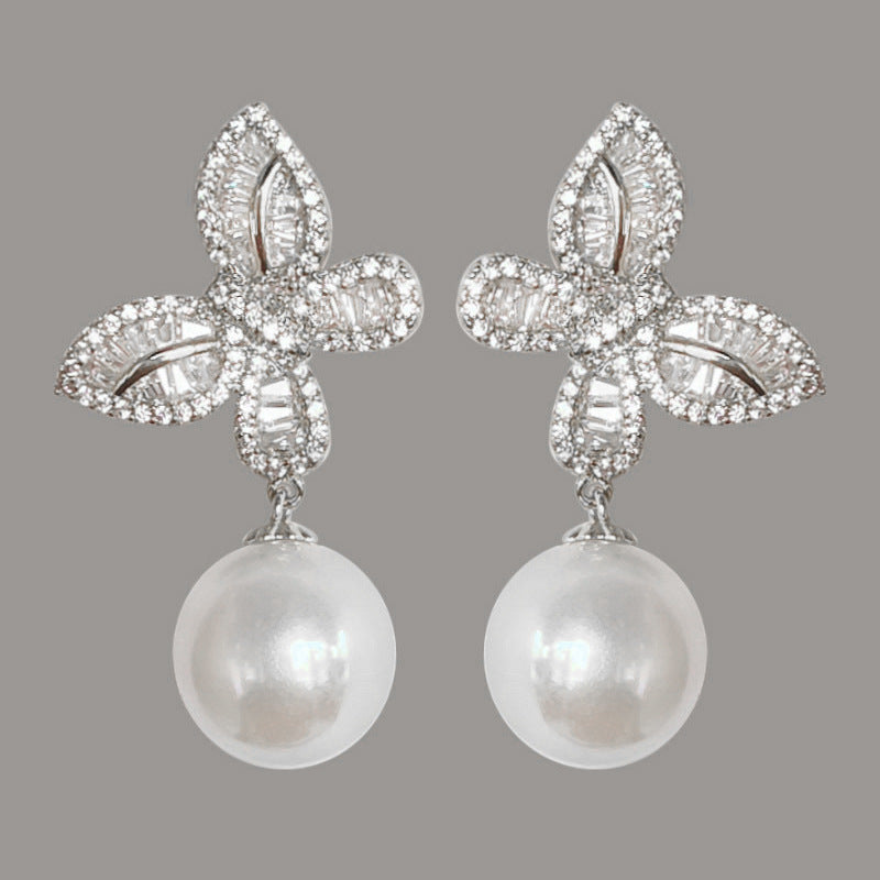 Vintage Handmade Pearl Earring