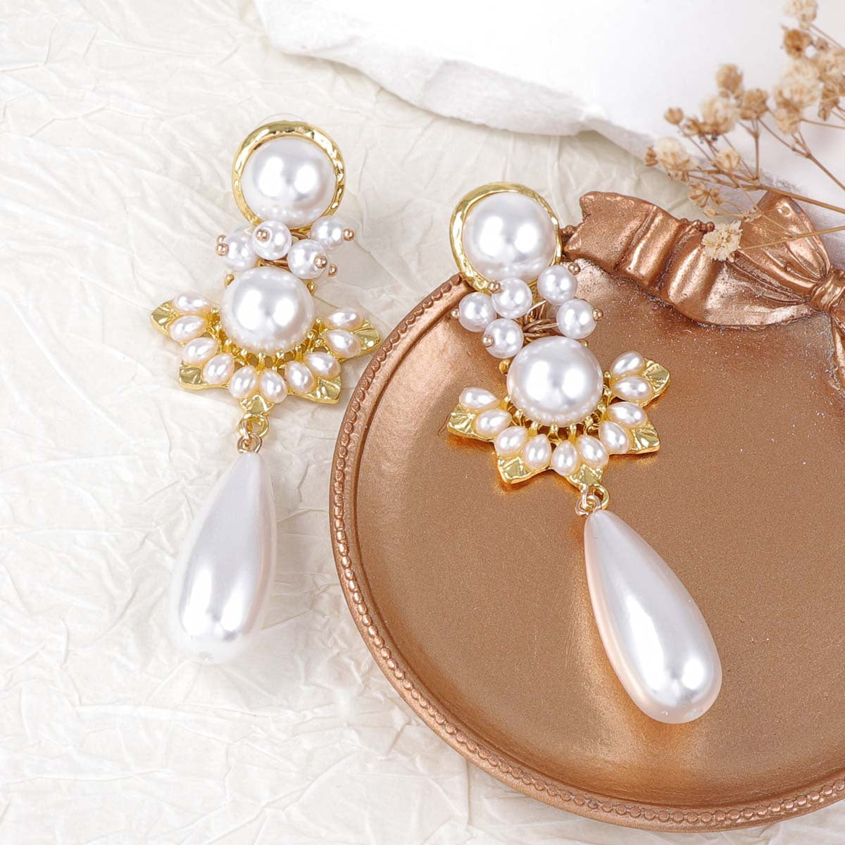 Stunning Pearl Earring for Daily Wear
