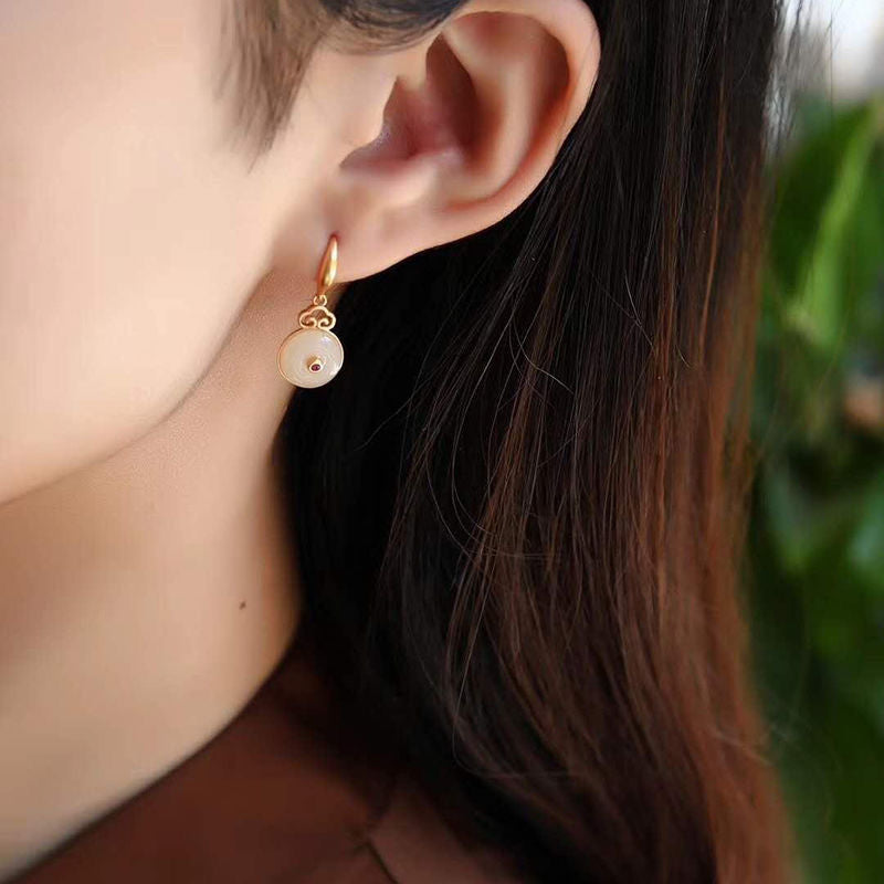 Beautiful Silver Earring with Unique Style