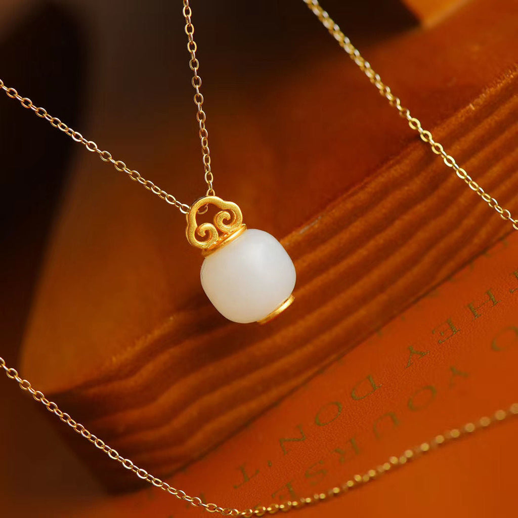 Vintage Handmade Gold Pendant
