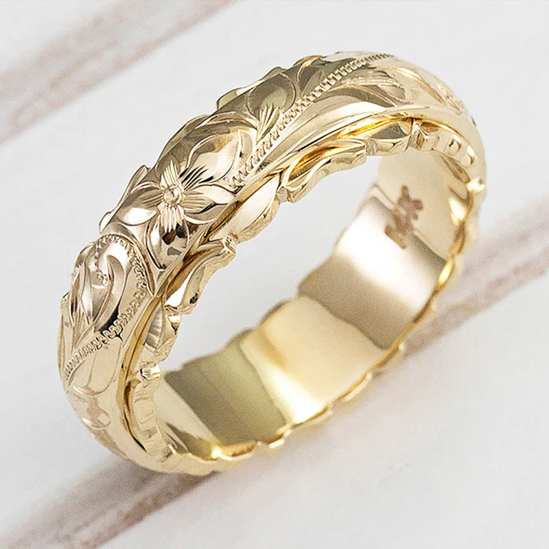 Vintage Handmade Gold Ring