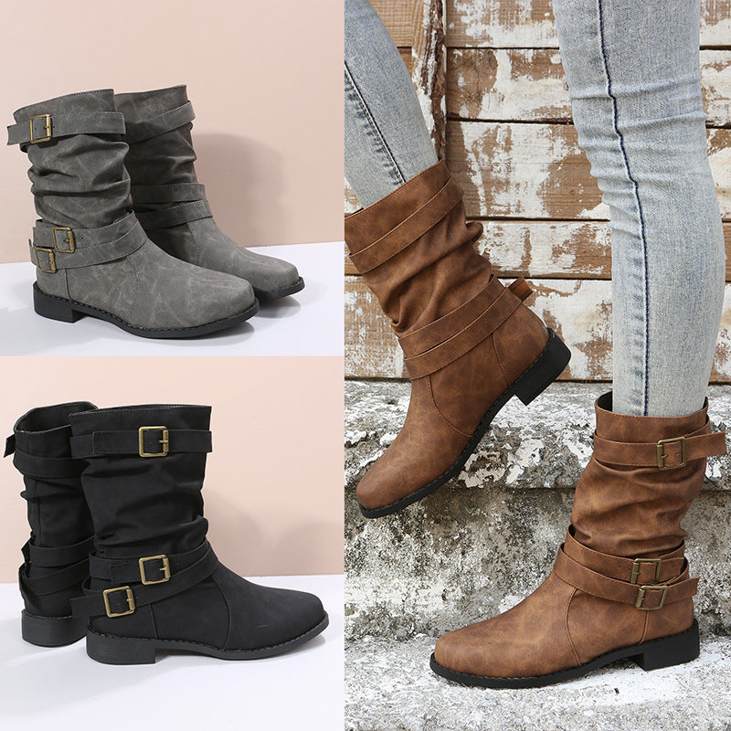 Classic Orthopedic Boots with Timeless Style