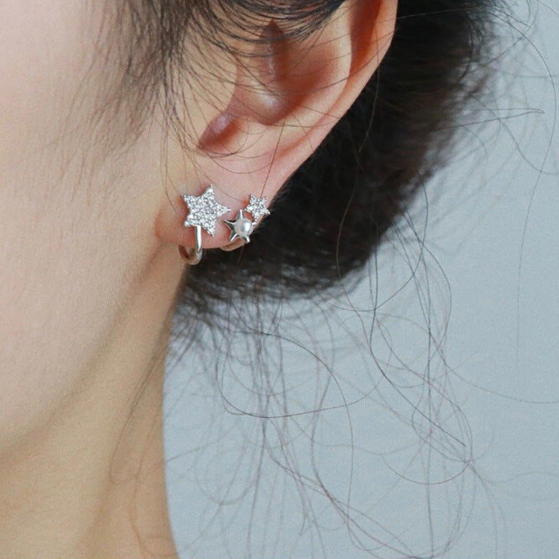 Delicate Artisan Pearl Earring