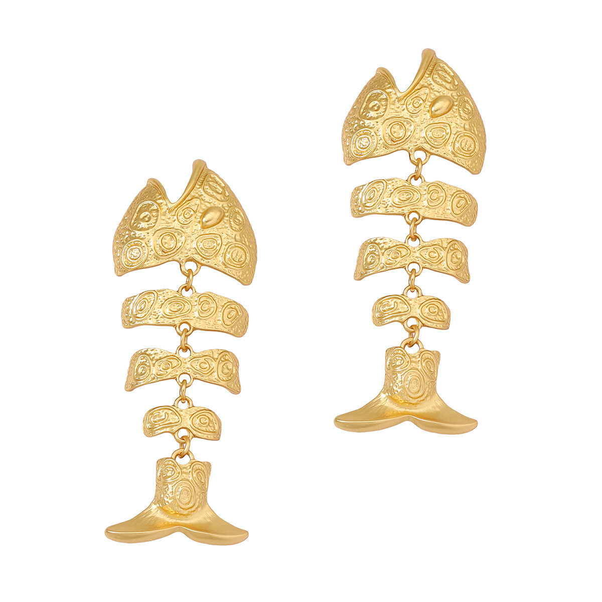 Beautiful Gold Earring with Unique Style