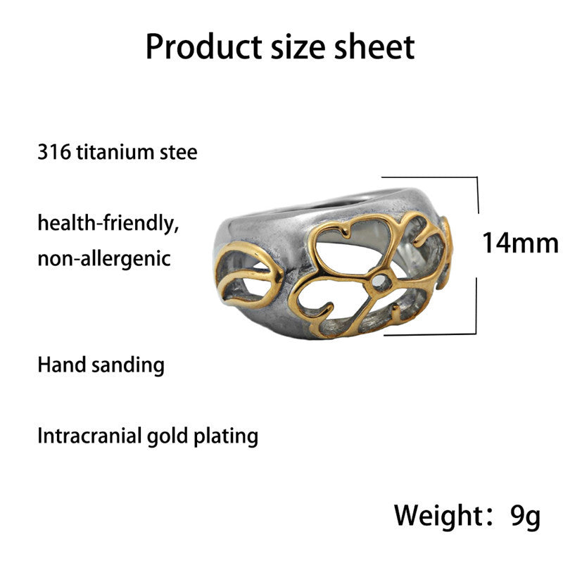 Romantic Gold Ring for Special Moments