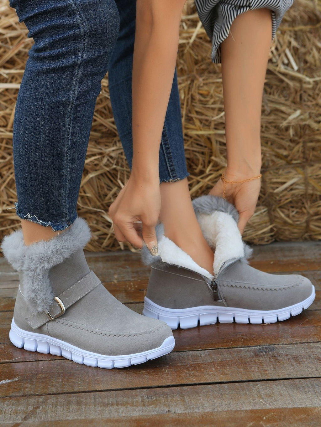 Chic Orthopedic Boots with Unique Design