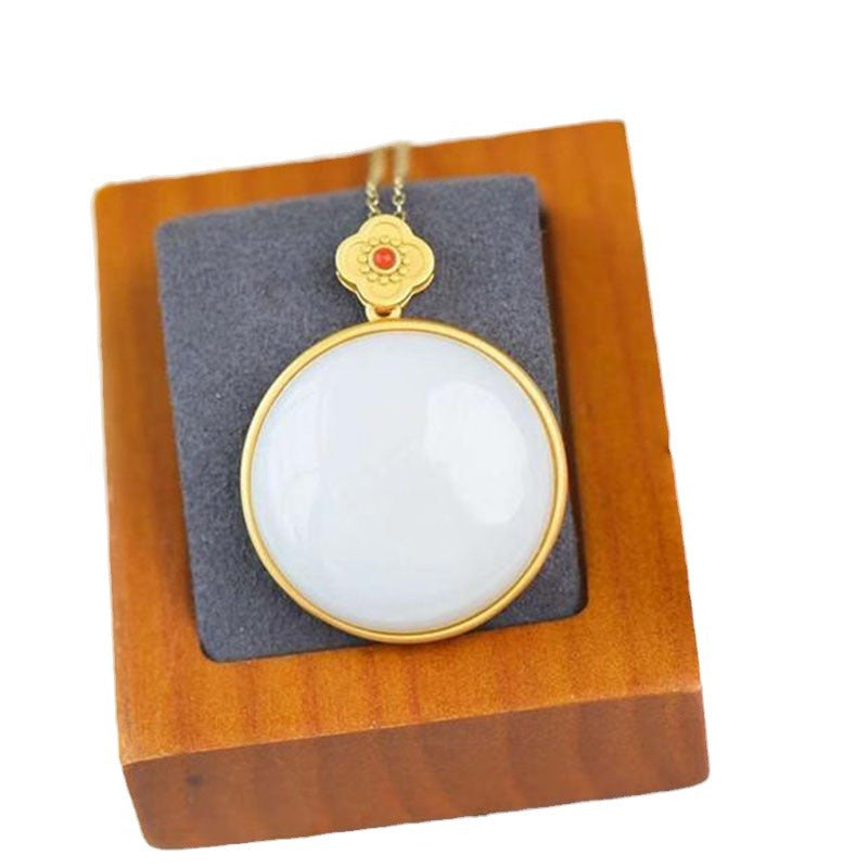 Delicate Artisan Silver Pendant