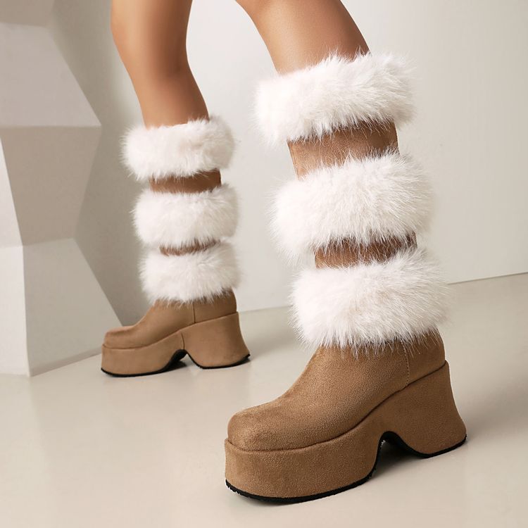 Chic Orthopedic Boots with Unique Design